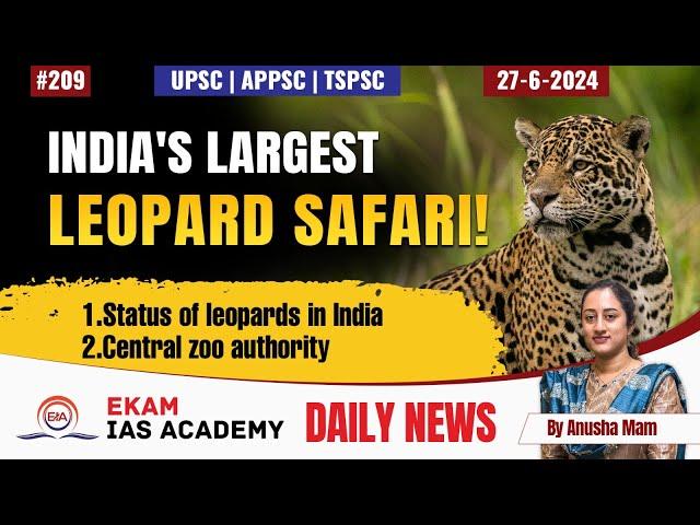 India's largest leopard safari!