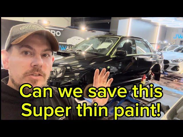 Subaru Impreza with very thin paint! Can we save it?