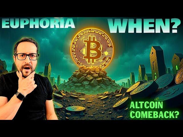 Altcoin Euphoria Never Came... Is This It? 