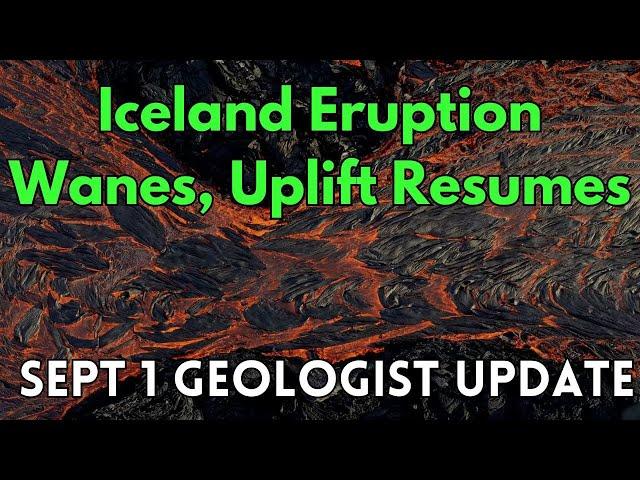 Eruption Slowing Down, GPS Shows Uplift: Geologist Analysis