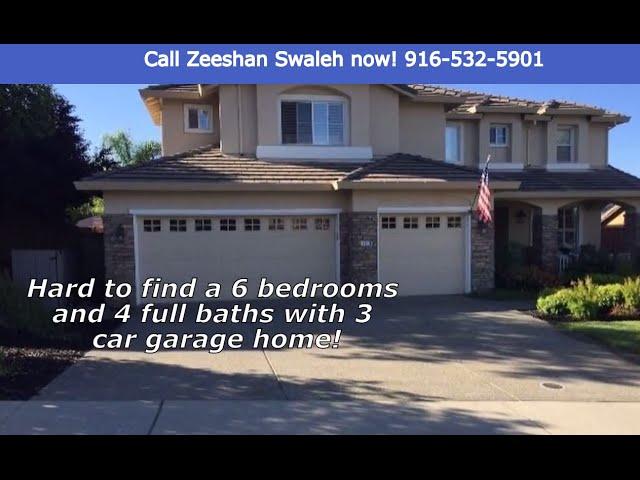 6BR 4BA House for sale 1710 Piute Street Rocklin CA 95765