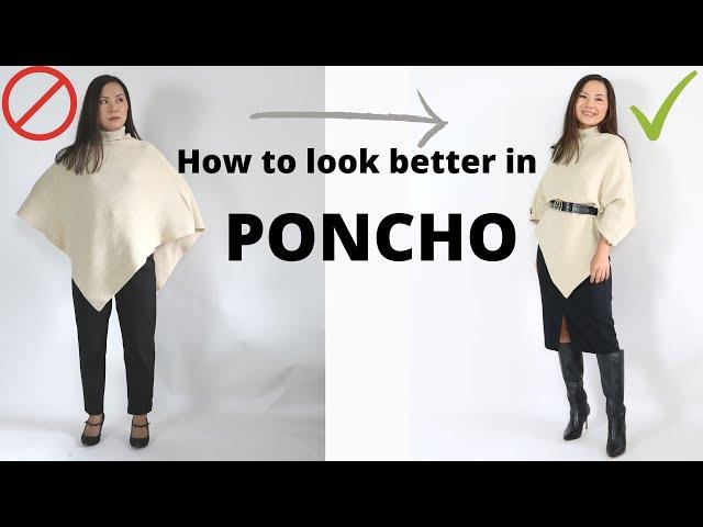 I was giving up on ponchos, but THIS changed everything.