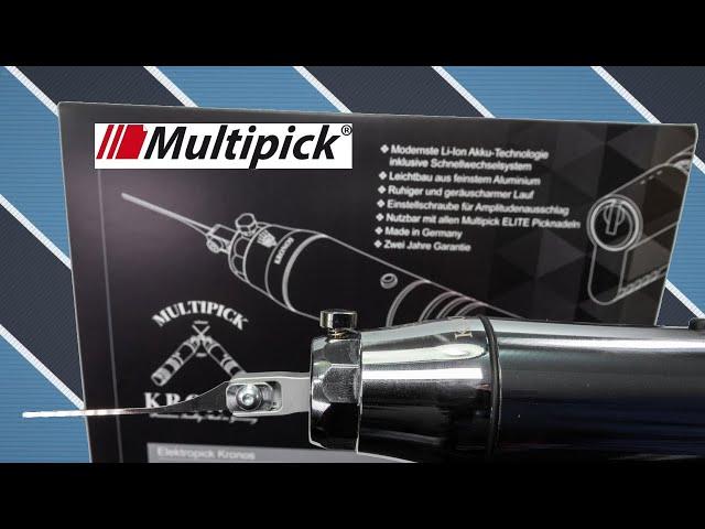 [320] Unboxing of the Multipick "KRONOS" Electric Lock Picking Gun