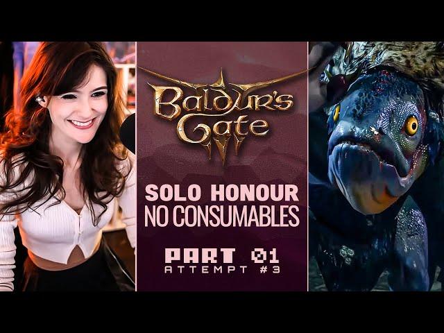 [Part 1] BG3 No Consumables - Solo Honour by Luality || Attempt #3