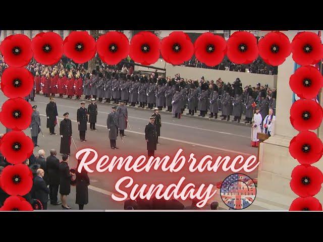 Mark from the States Reacts to the Remembrance Sunday Wreath Laying Service At the Cenotaph