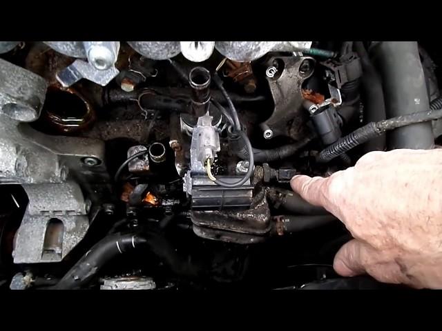 Vw 2 0L Crankshaft Sensor Removal