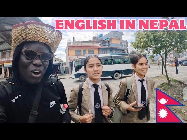 DO NEPALESE STUDENTS SPEAK GOOD ENGLISH? I TEST THEM IN POKHARA