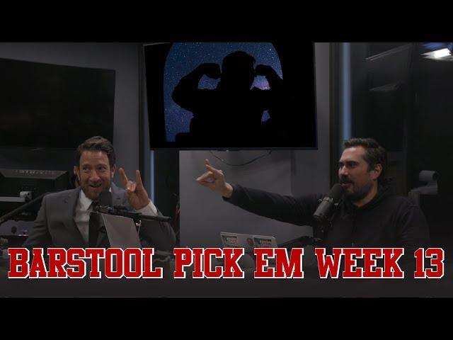 Barstool Pick Em Week 13 CFB Slate