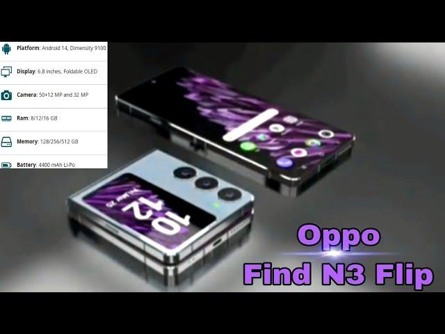 Oppo Find N3 Flip - 5G, Hand's On, First Look, Price: Unboxing, Review, launch / Oppo Find N3 Flip
