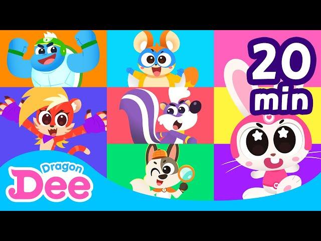 Help!  Favorite Animal Heroes Compilation | Dragon Dee Games for Children