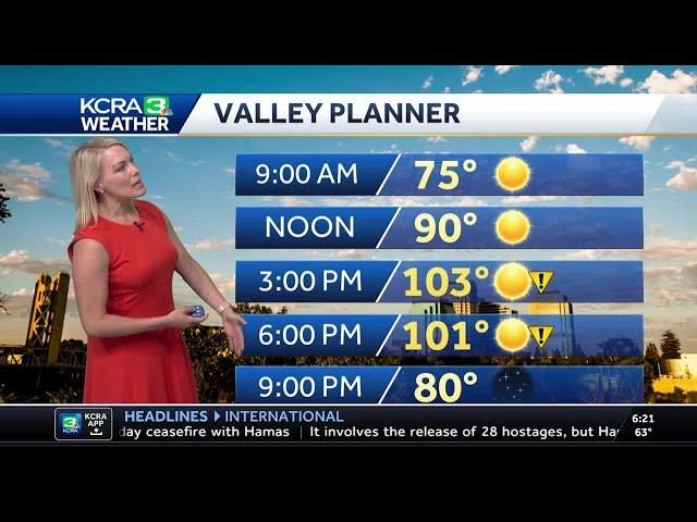 Northern California heat forecast | Triple-digit temperatures Friday May 30, 2025