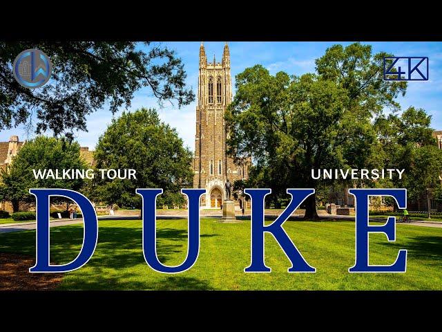 Duke University Campus [4K] Walking Tour (Durham, NC) 2021