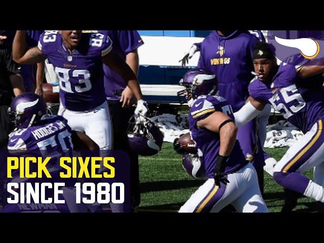 Every Vikings Pick Six Since 1980