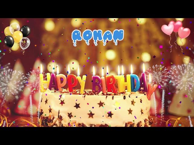 ROHAN Happy Birthday Song – Happy Birthday Rohan – Happy birthday to you