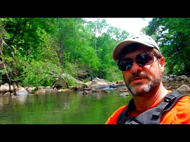 Upstream from Morgan's Cove on South Sauty.