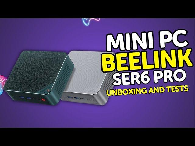 MINI PC BEELINK SER6 PRO: RYZEN 7 7735HS, 32GB DDR5, RADEON 680M (RDNA2) | Unboxing and Review