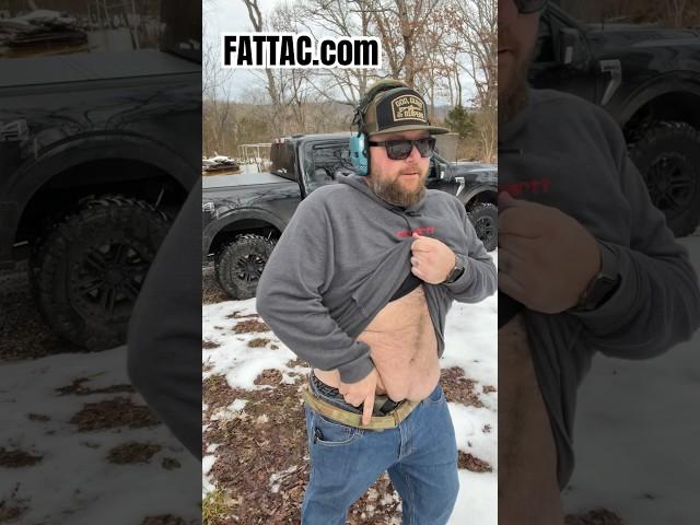 If You’re Fat you need the Fattac Holster for Appendix