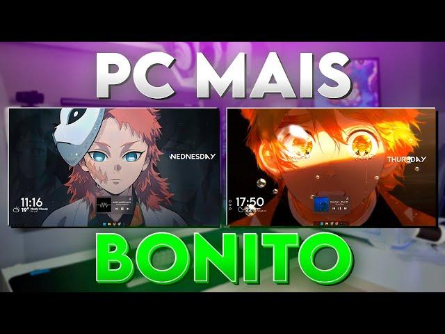 COMO deixar o WINDOWS MAIS BONITO E MAIS GAMER (Windows 10/Windows 11)️