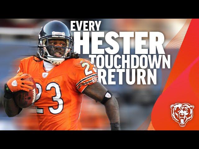 Every Devin Hester return with Bears | Highlights | Chicago Bears