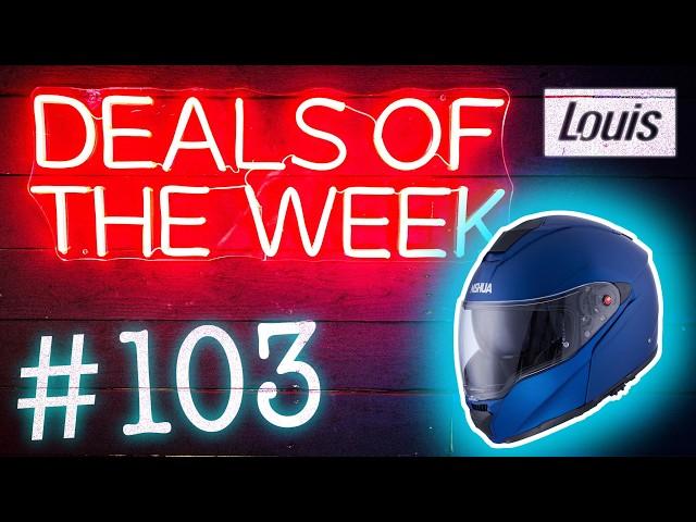 DEALS OF THE WEEK #103: Rear wheel lifter, flip-up helmet, Held textile jacket & license plate ho...