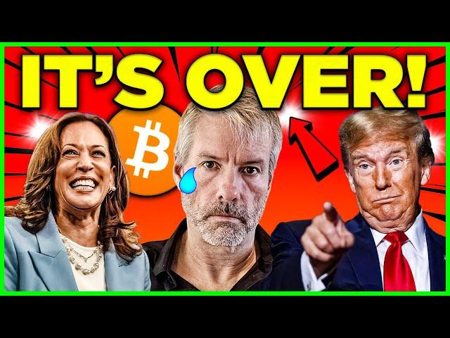 Crypto Holders Could Determine The US Election? + Michael Saylor VISIBLY UPSETS Podcast Host!