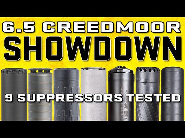6.5 Creedmoor Suppressor Head-To-Head Testing on SIG DMR - SilencerCo, B&T, Huxwrx, YHM, Anechoic