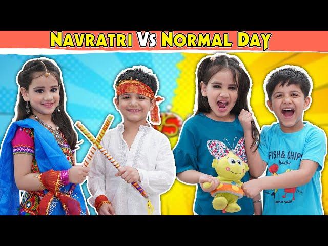 Navratri Vs Normal Day | Ridhu Pidhu