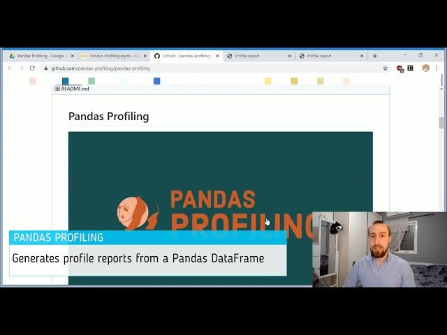 Pandas Profiling | Machine Learning & Data Science Open-source Spotlight #1