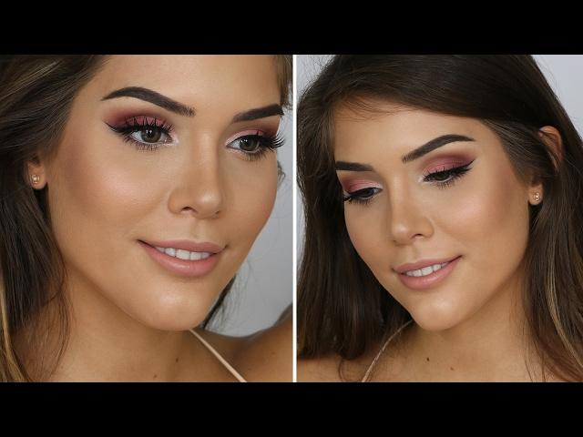 SOFT ROMANTIC PINK VALENTINES DAY MAKEUP TUTORIAL | Katerina Williams