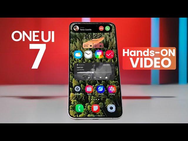 Samsung One UI 7.0 - OFFICIAL HANDS-ON VIDEO!