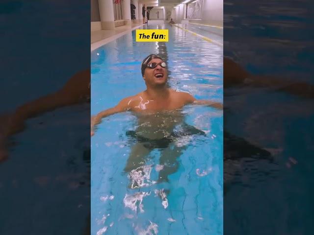 Survived another swim session 🫠 #swimming