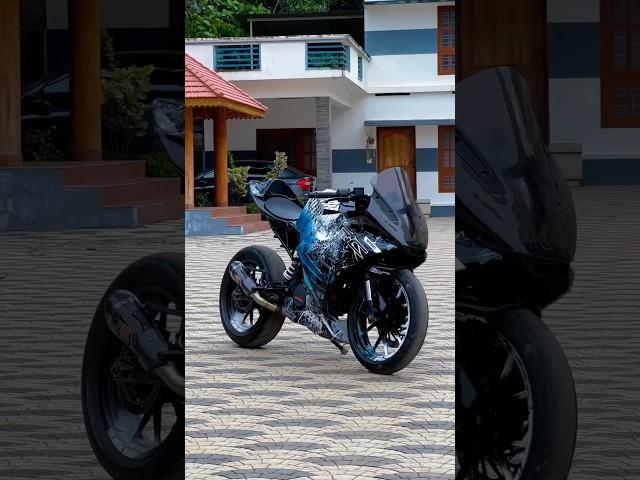 New blue colour RC 390 modified  X2se kit  Ktm bike lovers  #rc390 #ytshorts #shorts #viralshorts