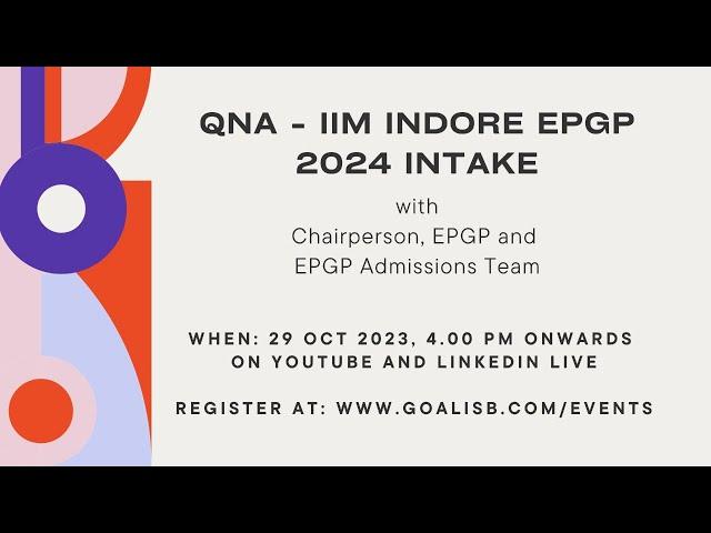 Insider insights on IIM Indore EPGP: Your burning questions answered!