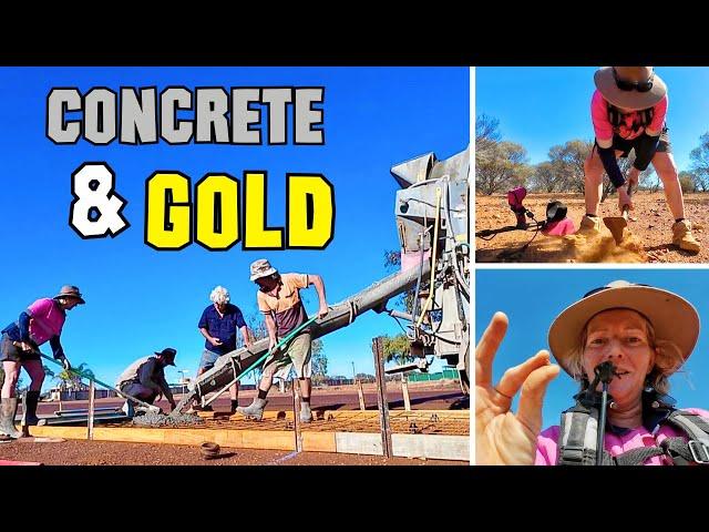 Work hard, Play hard: Concrete & Gold