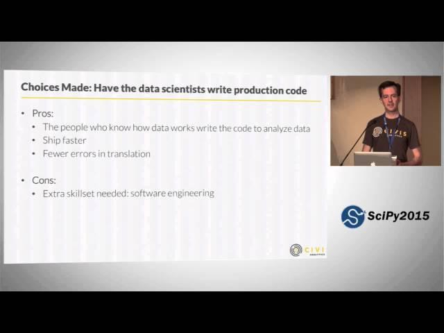 Building a Cloud based Data Science Platform with Python | SciPy 2015 | Stephen Hoover