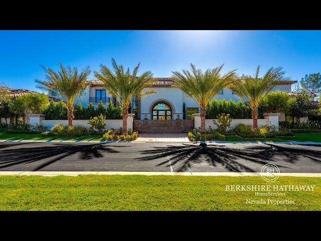 Southern Highlands Golf Course Home For Sale | Las Vegas NV