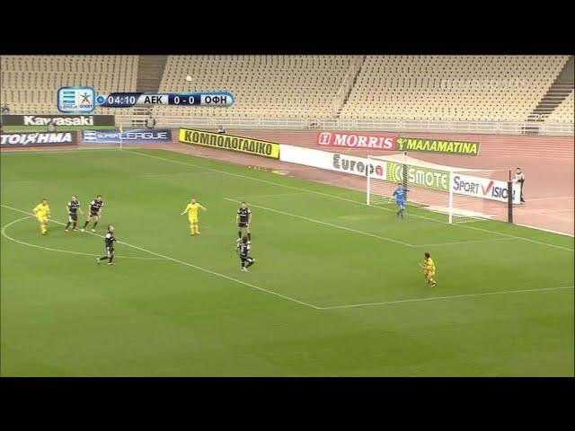 ΑΕΚ - ΟΦΗ   (1-1), 26/02/2012