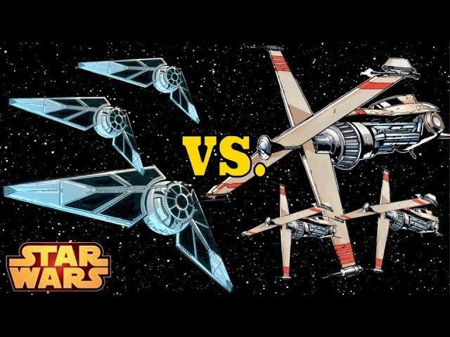 New Galactic Empire TIE Predator vs. Galactic Alliance CF9 Crossfire - Sith-Imperial War Explained