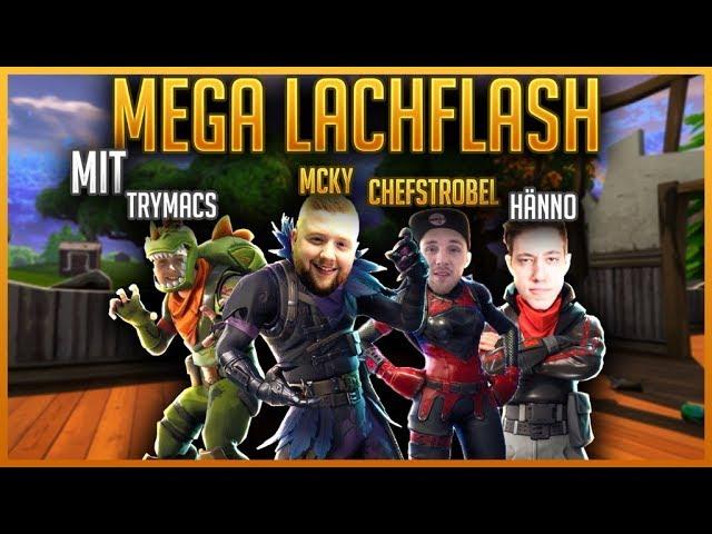 Try NOT to laugh feat. Hänno, Flymacs & Chefstrobel | Fortnite Battle Royale