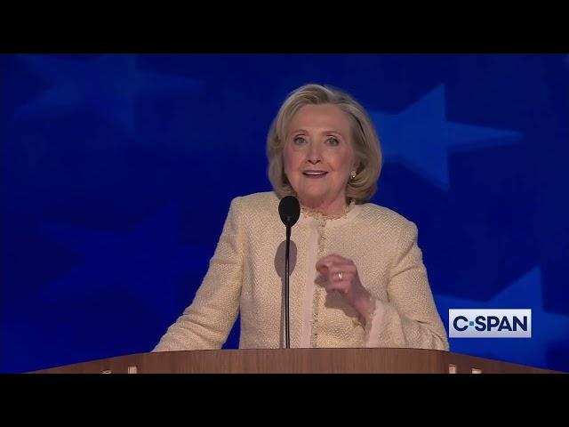 Hillary Clinton Full Speech at 2024 Democratic National Convention