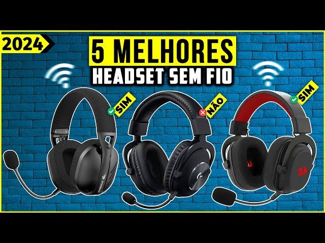 Os 5 Melhores Headset Sem Fio/ Headset Bluetooth De 2024!