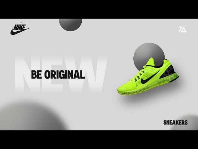 Nike Shoe Product Window | Motion Graphics