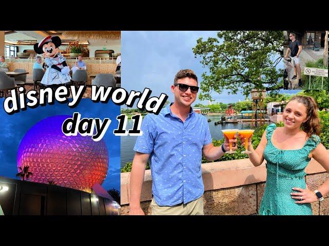 Disney World | Topolino's Terrace Breakfast & Epcot