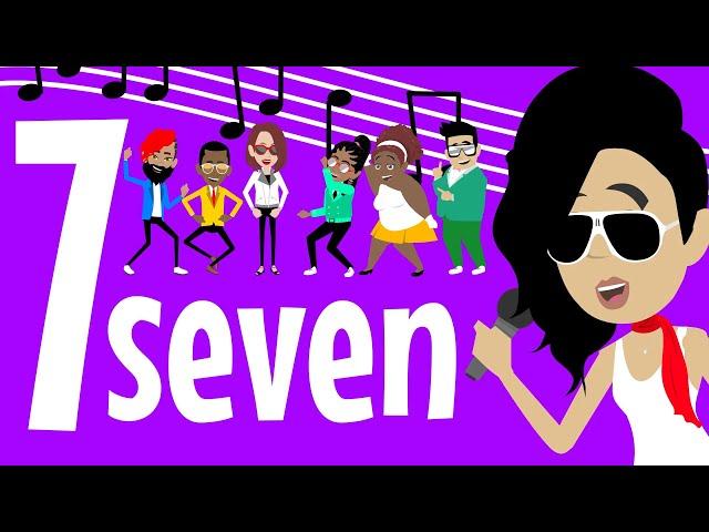 Number 7 Song - learn to recognise the number 7 with this fun song for kids!