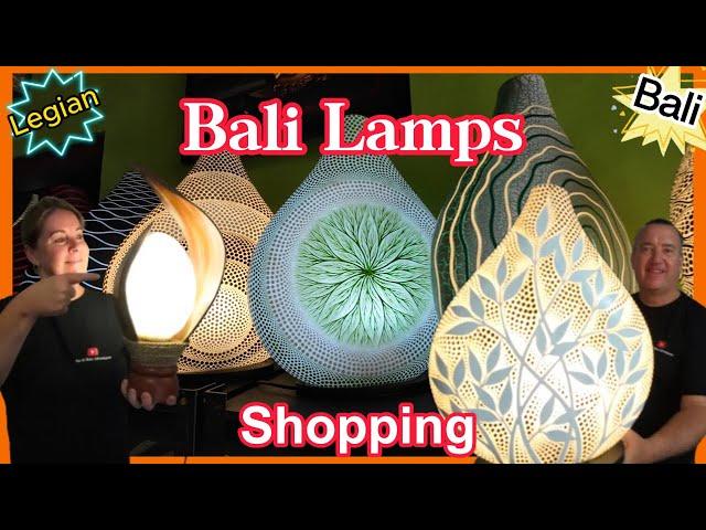 Lamp Shopping Bali. Legian shopping - Bali shopping