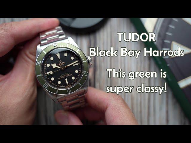 Tudor Black Bay Harrods Review - Best Green Diver I've Seen!