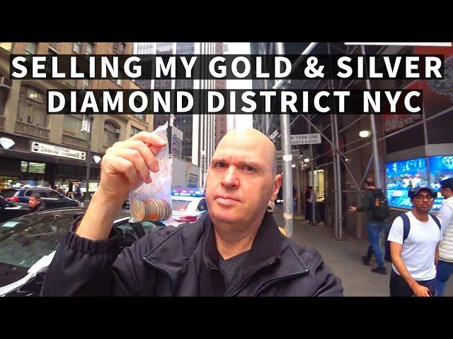 I Tried Selling My Gold & Silver In The NYC Diamond District: I Wasn't Expecting THIS!