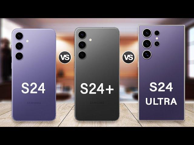 Samsung Galaxy S24 Vs S24 Plus Vs S24 Ultra Specs Review