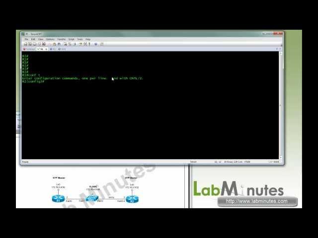 LabMinutes# RS0003 - Cisco Network Time Protocol (NTP) Configuration