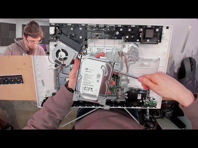 SSD'ing a HP All-in-one, Drive Snapshot Waffle - LFC#325